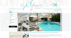 Desktop Screenshot of le-square-hotel.fr